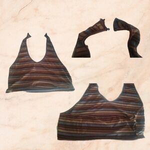 Striped Sleeveless Top